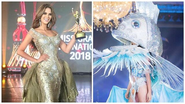 Miss Grand International 2018: Miss peruana ganó premio por peculiar traje de pez (VIDEO)