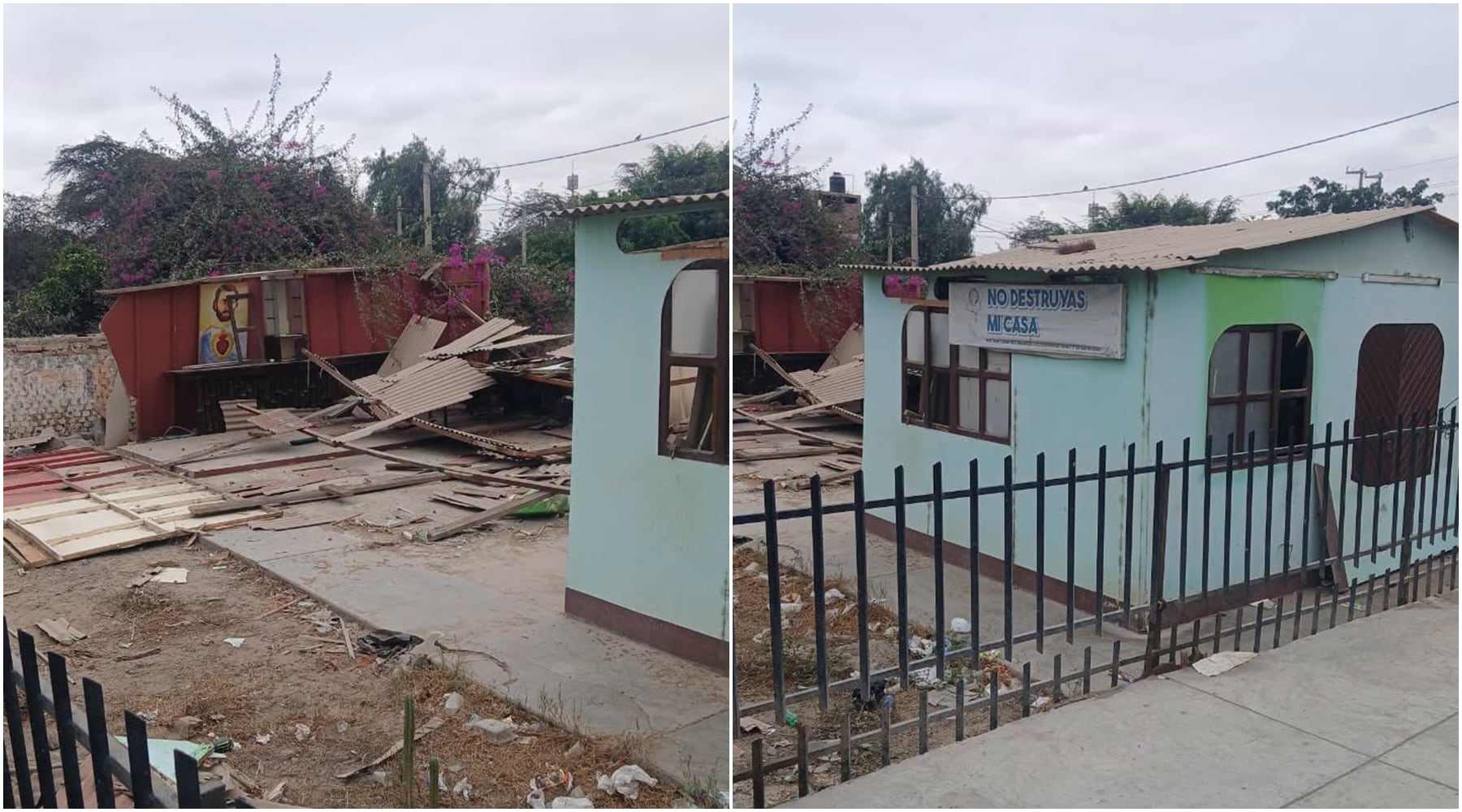 Ica: reclaman intervención municipal por capilla en abandono en el distrito de Subtanjalla