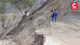 Huaico se lleva plataforma vial y deja seis distritos de Huancavelica aislados