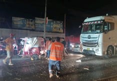 Ica: choque entre mototaxi y tráiler en la Panamericana Sur deja una mujer gravemente herida