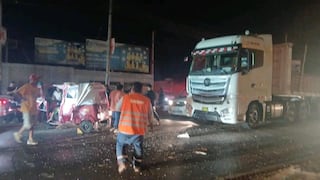 Ica: choque entre mototaxi y tráiler en la Panamericana Sur deja una mujer gravemente herida