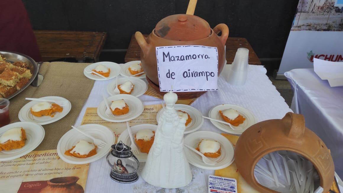 Mazamorra de airampo. Foto: Leonardo Cuito.