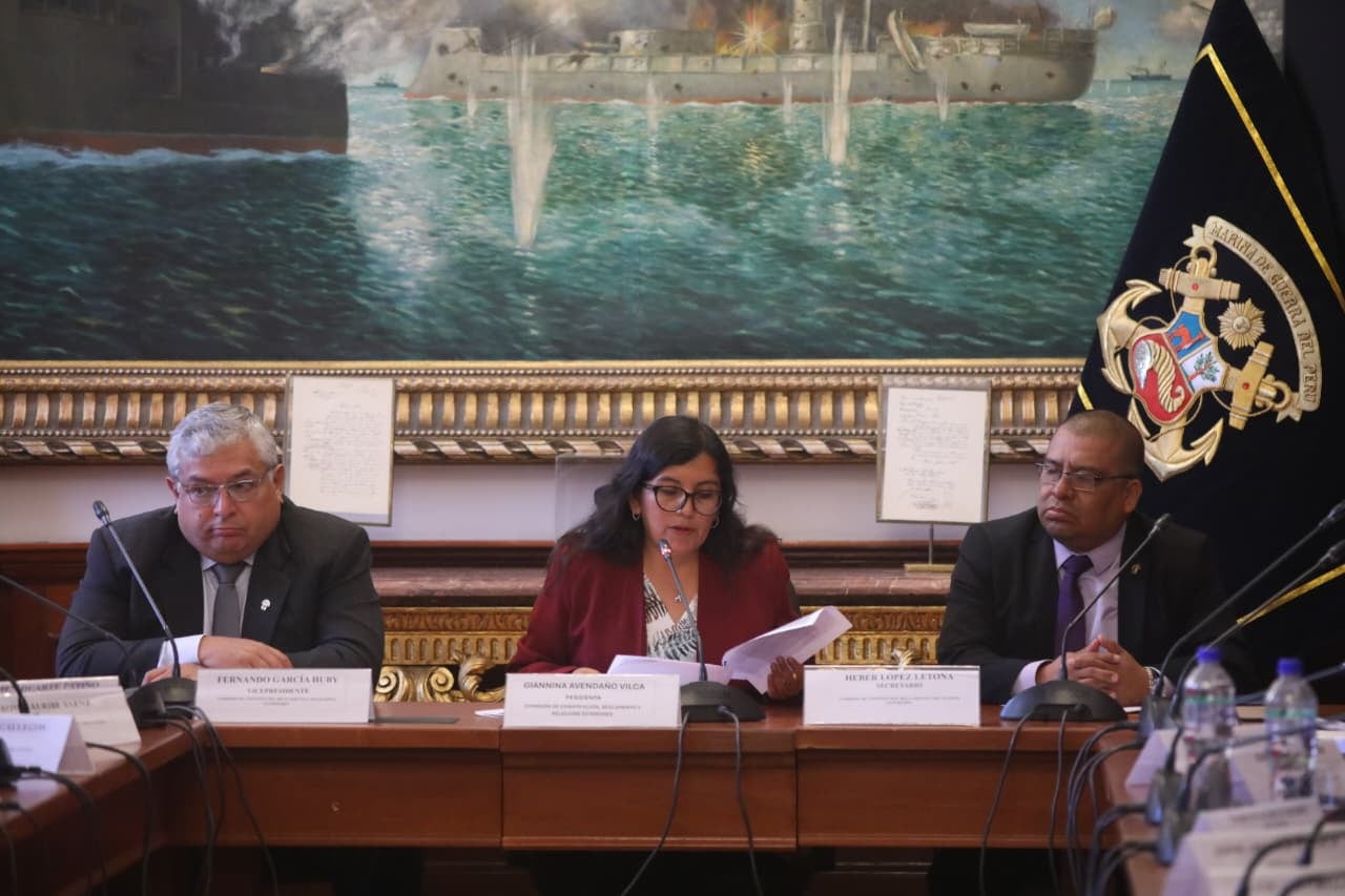Comisión de Constitución de la Cámara de Diputados. (Foto: GEC)