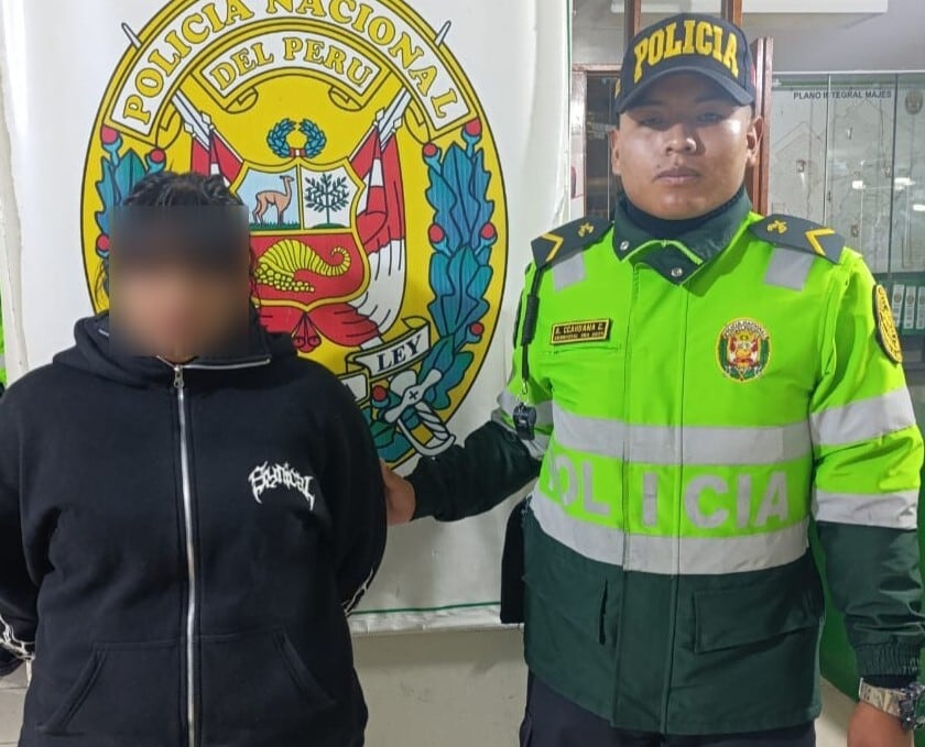 Inquilina es detenida por robar herramientas y enseres a su casero en Majes, Arequipa. Foto: PNP.