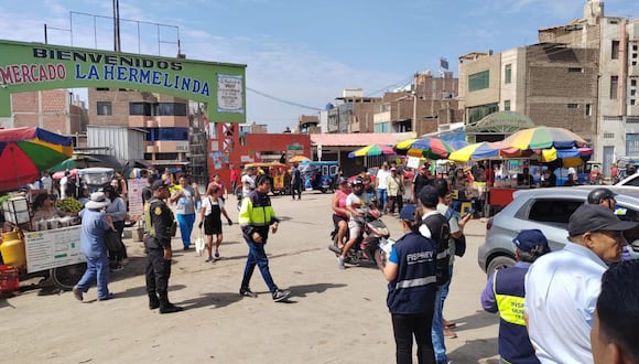 En conjunto con la Municipalidad Provincial de Trujillo, Migraciones y Policía Nacional del Perú como parte del estado de emergencia en la provincia de Trujillo.