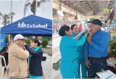 Chincha: EsSalud Ica impulsa vacunación masiva contra la influenza