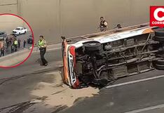 Accidente en Puente Piedra: Múltiple choque deja un muerto y más de 10 heridos