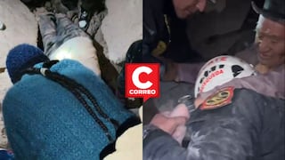 Sismo en Junín: Brigadas buscan bajo escombros para rescatar a heridos y recuperar cuerpos (VIDEO)