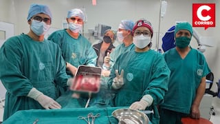 Extirpan enorme tumor del riñón de ama de casa, en Huancayo