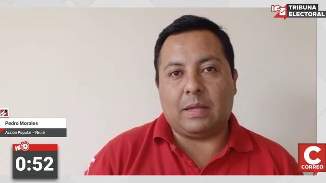 Pedro Morales: Planteamos la revocatoria de congresistas y el voto voluntario (VIDEO)