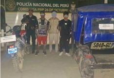 Piura: Detienen a presuntos integrantes de banda “Los roba motos de Los Algarrobos”