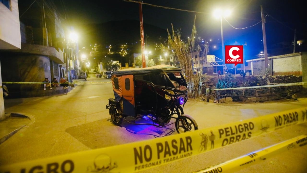 SJL: sicarios asesinan de 7 disparos a mototaxista en asentamiento humano Juventud y Pedregal. Fotos: @photo.gec