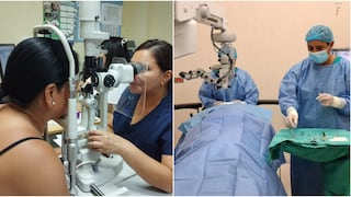 Ica: reducen embalse quirúrgico oftalmológico con más de 100 cirugías de cataratas