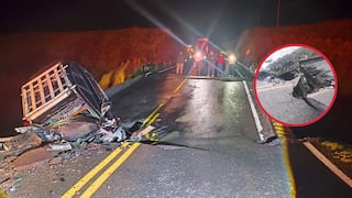 Áncash: Colapso de puente deja una mujer fallecida y tres personas con graves heridas