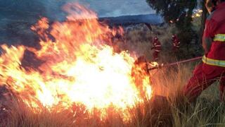 Llamadas maliciosas sobre inicio de incendios forestales en Cusco