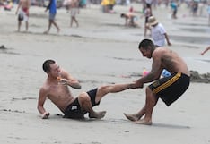 Chorrillos: Familias pasan fin de semana en la playa Agua Dulce (FOTOS)