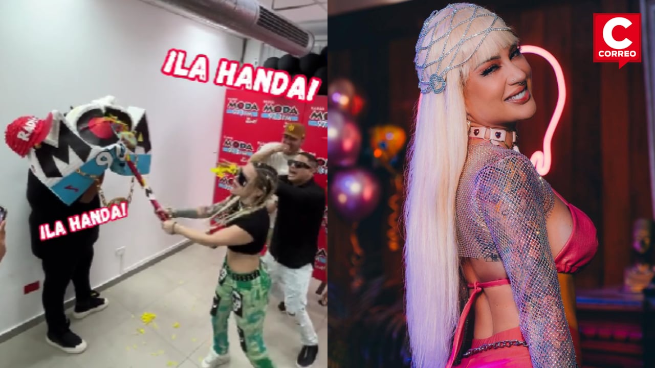 Leslie Shaw en el aniversario de radio moda