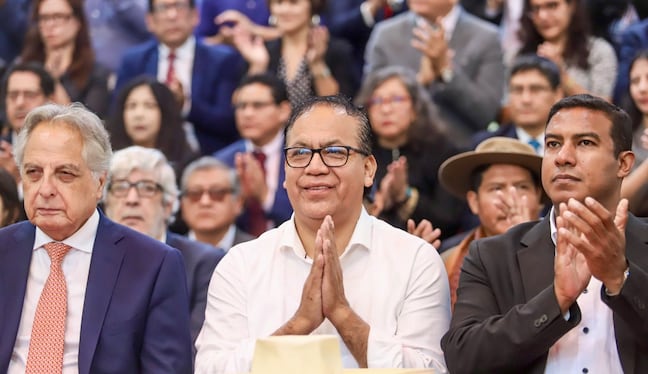 Candidato de Juntos por el Perú, Roberto Sánchez, armó un nuevo programa con colaboración de otros sectores políticos. (Foto: GEC)