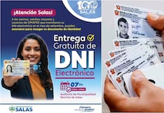 Ica: vecinos de Salas podrán recoger su DNI electrónico este 7 de diciembre
