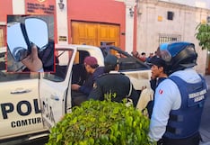 Arequipa: Intervienen a dos varones con antecedentes tras robo de espejos y hurto a vendedor (VIDEO)