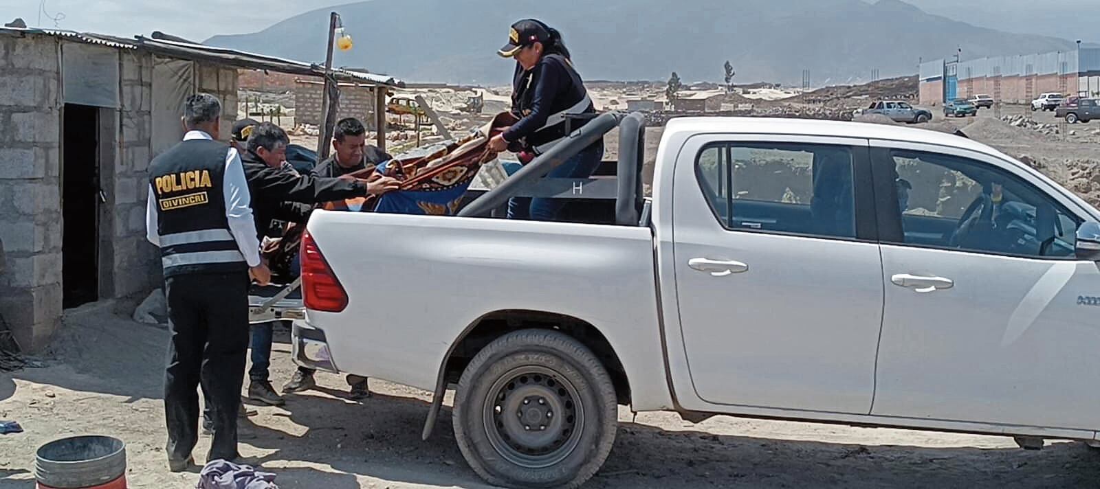 Retiraron el cuerpo de la vivienda. Foto: difusión.