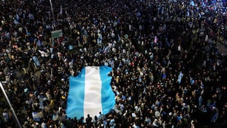 Dos muertos y varios incidentes marcan los festejos por la clasificación de Argentina