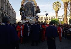 Señor de los Milagros en Arequipa: Primera procesión congregó a más de 3 mil devotos (FOTOS)
