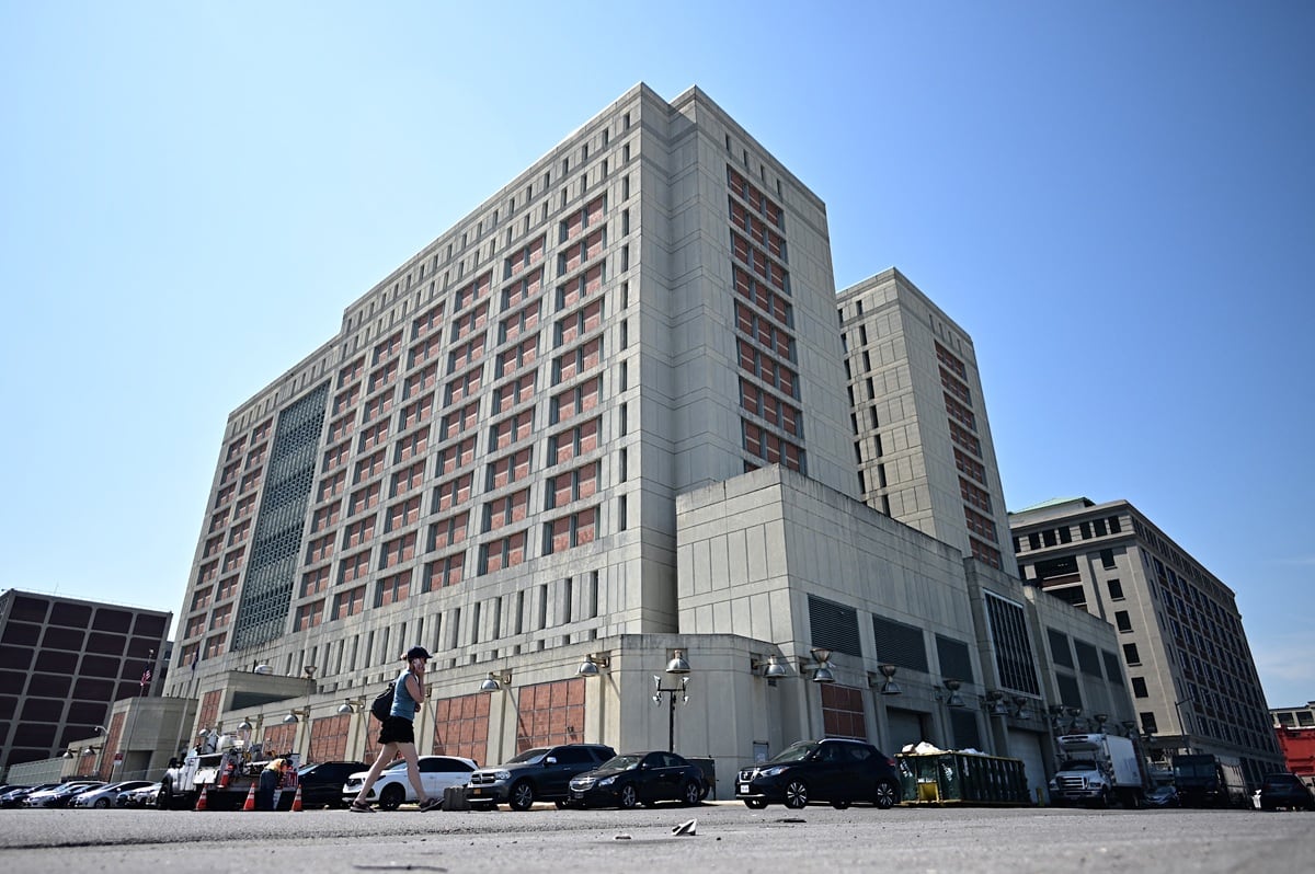 El Centro de Detención Metropolitano (MDC) en Brooklyn, un centro de detención administrativa federal de los Estados Unidos. (Johannes EISELE / AFP)