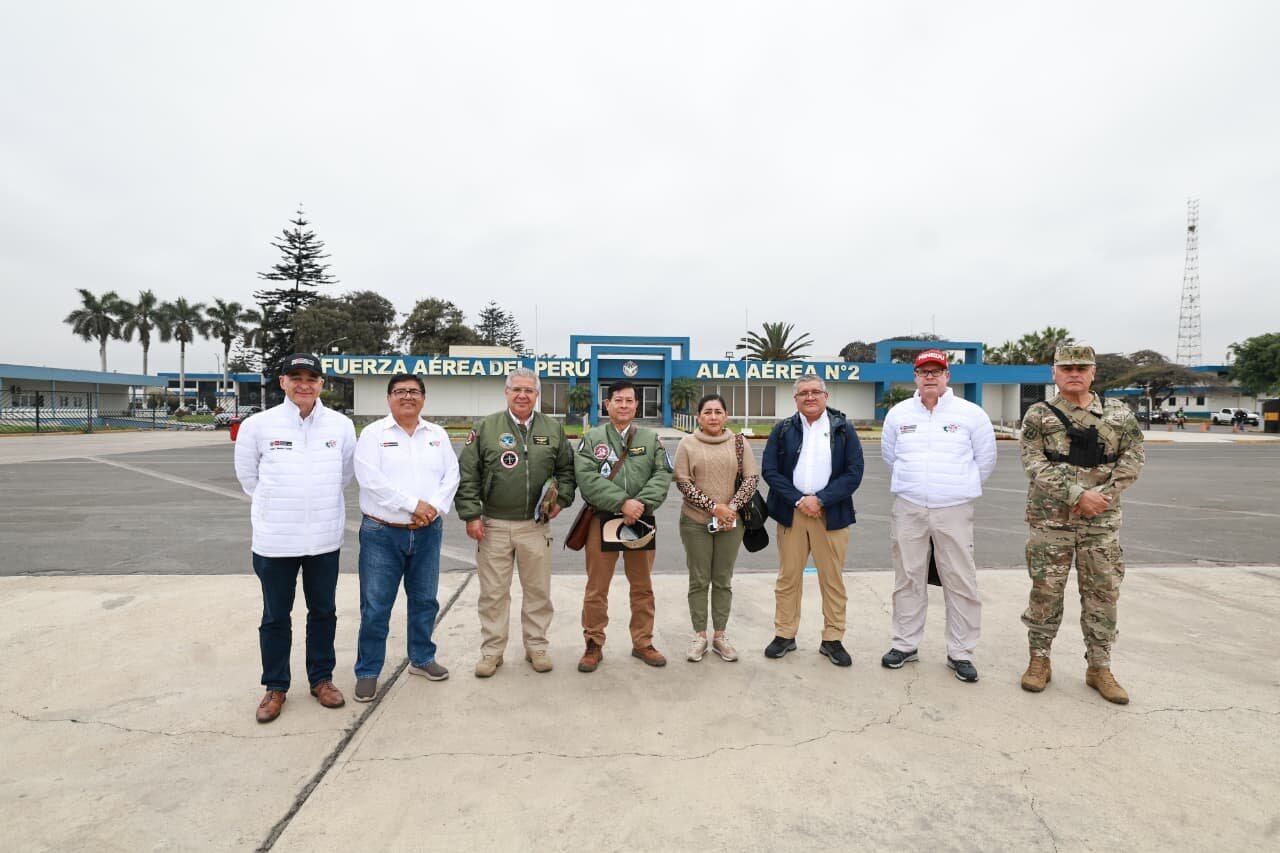 El jefe del Gabinete, Eduardo Arana, llegó a San Antonio de El Estrecho acompañado por ministros y autoridades del sector defensa y seguridad.