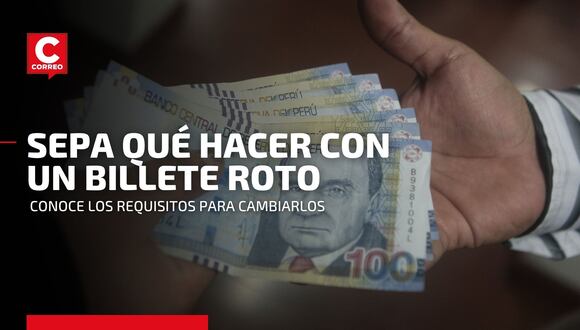 ¿Tienes billetes deteriorados o rotos?: esto es lo que puedes hacer con ellos