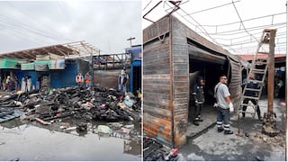 Pisco: cables mellizos causan voraz incendio que arrasó con puestos en el mercado ferial N° 1