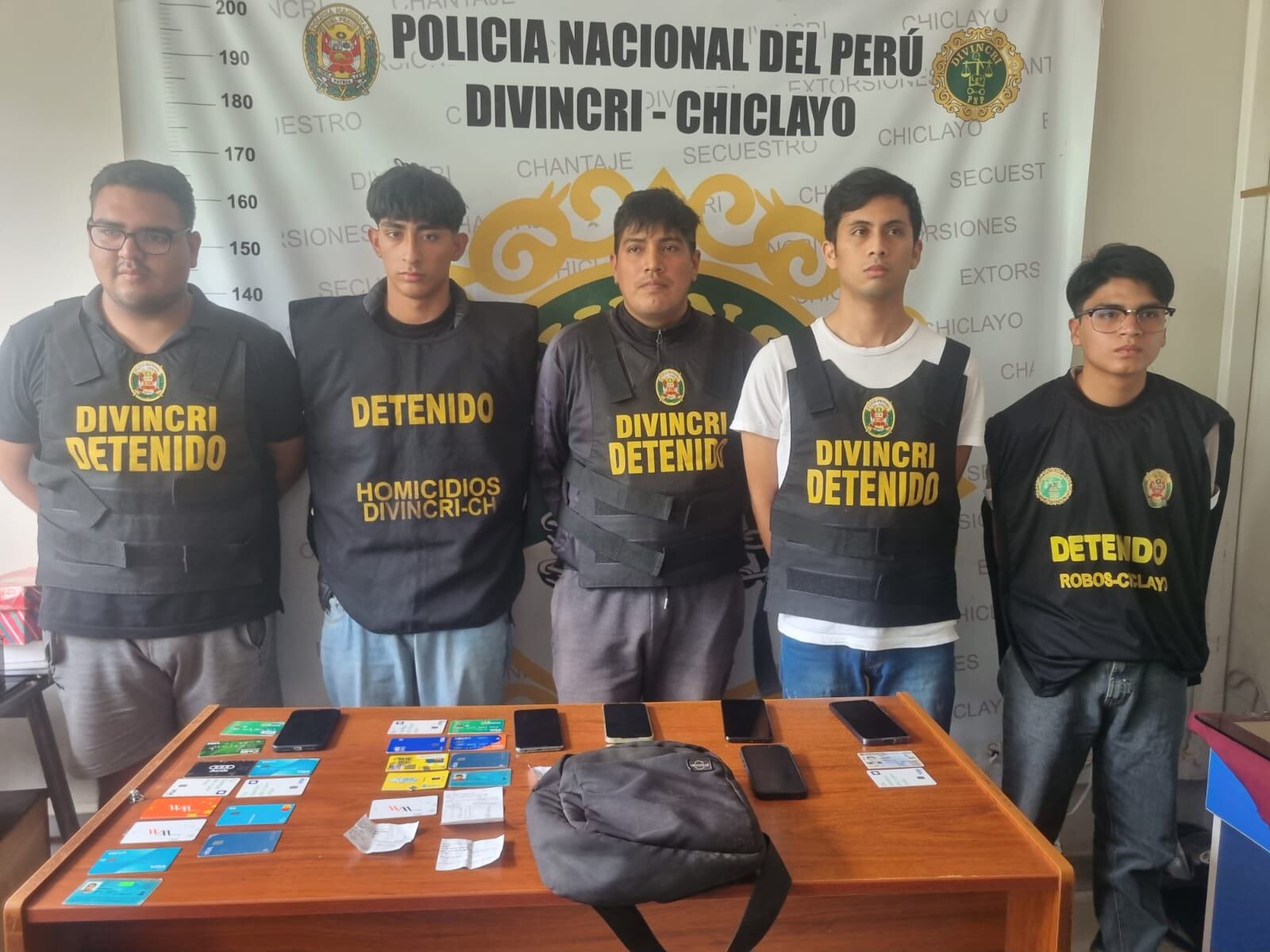 Detenidos el año pasado.