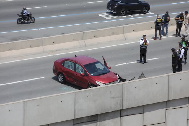 Asalto armado en San Miguel (Fotos: Violeta Ayasta/@photo.gec)