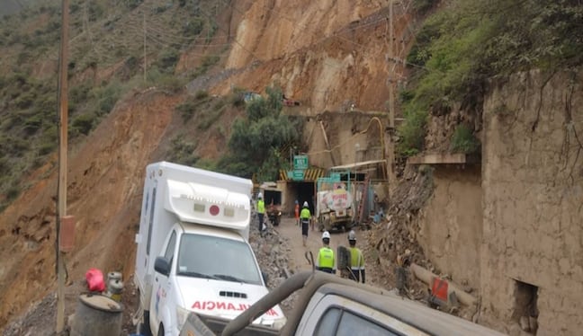 Huancavelica: Dos trabajadores fallecen en mina Cobriza