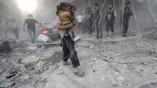 Seis menores murieron en bombardeo en Siria