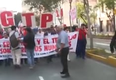 Transportistas protestan contra extorsiones y falta de seguridad