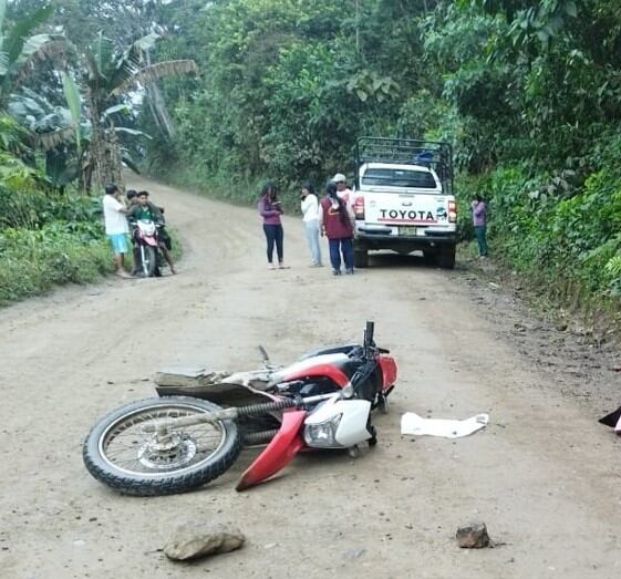 Se dice que el motociclista se encontraba bajo los efectos del alcohol. Foto/Difusión.