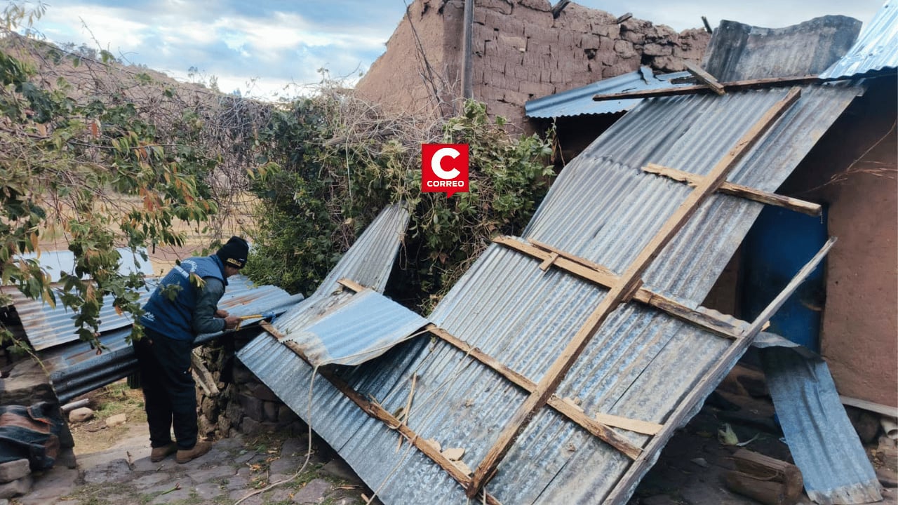 La Rinconada, Pomata, Huacullani, Moho y Crucero registraron afectaciones. En el colegio Técnico Industrial San Francisco, su directora alertó sobre el riesgo en las aulas.