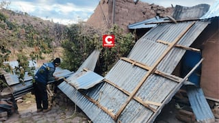 Puno: fuertes vientos destechan viviendas y dañan colegios en varias provincias (VIDEO)