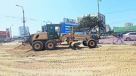 Este martes culmina asfaltado en el óvalo Mochica de Trujillo