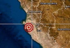 Ica: temblor de magnitud 4.6 sacudió la provincia de Nasca este lunes 5 de enero
