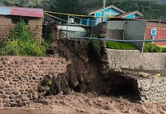 Patrimonio al agua: Puente colonial se cae debido a fuertes lluvias en Cusco (FOTOS)