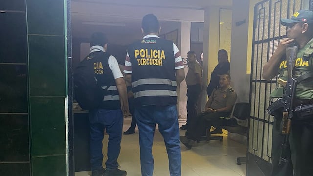Piura: Intervienen a policías de la comisaría de Castilla