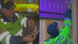 Trujillo: Policía retira stickers extorsivos de negocios, vehículos y viviendas (VIDEO)