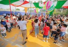 Ica: risas, magia y espíritu navideño en la entrega de regalos a niños y niñas