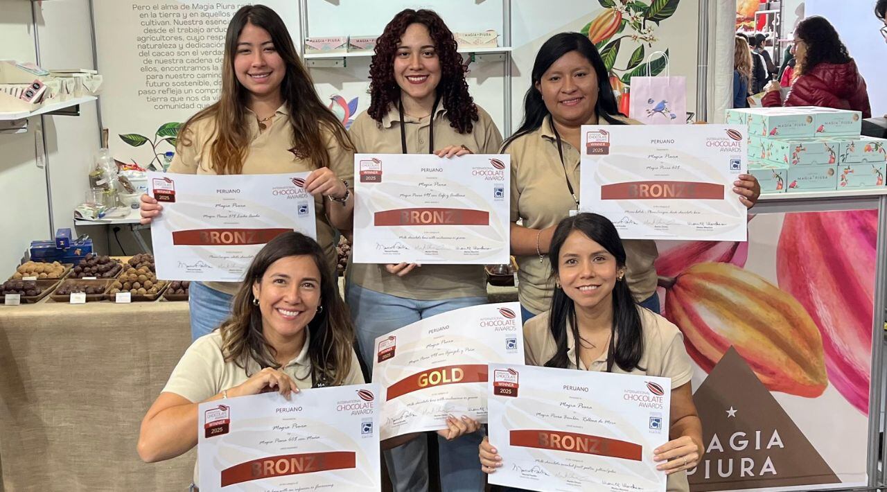 El jurado calificador reconoció la calidad de los productos de la chocolatería Magia Piura.