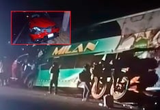 Arequipa: Choque entre auto y bus deja varios heridos en la Panamericana Sur (VIDEO)