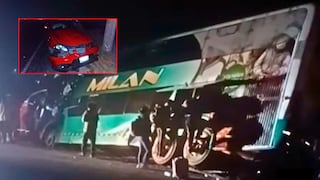 Arequipa: Choque entre auto y bus deja varios heridos en la Panamericana Sur (VIDEO)