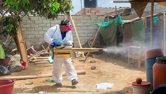 Ante el aumento de casos por esta enfermedad, la comuna de Huanchaco dispuso que se forme una cuadrilla para fumigar más de 350 viviendas.