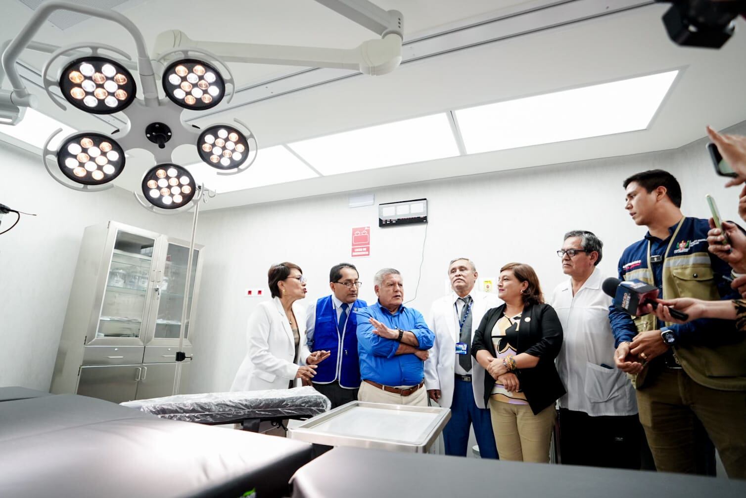 Inauguran siete ambientes con tecnología de punta que convierten a este nosocomio en uno de los mejores del norte del Perú.